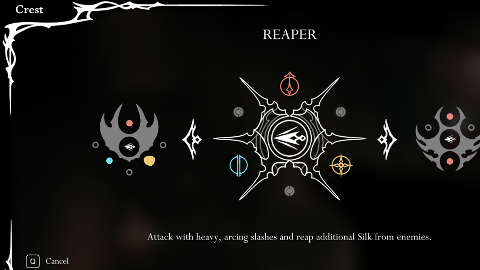 Changing Crests in Silksong