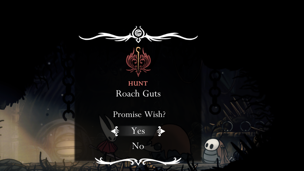 Starting the Roach Guts Quest