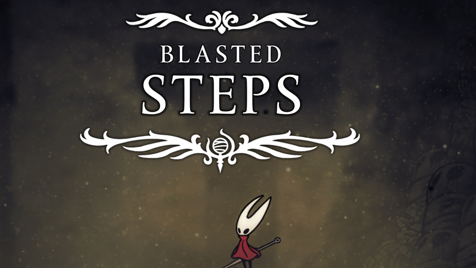 Entering Blasted Steps