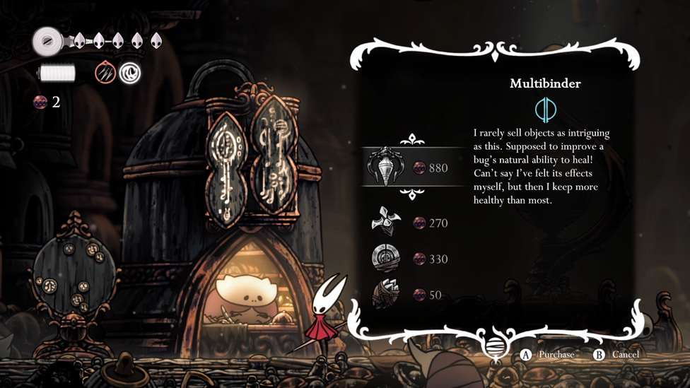 Multibinder in Silksong