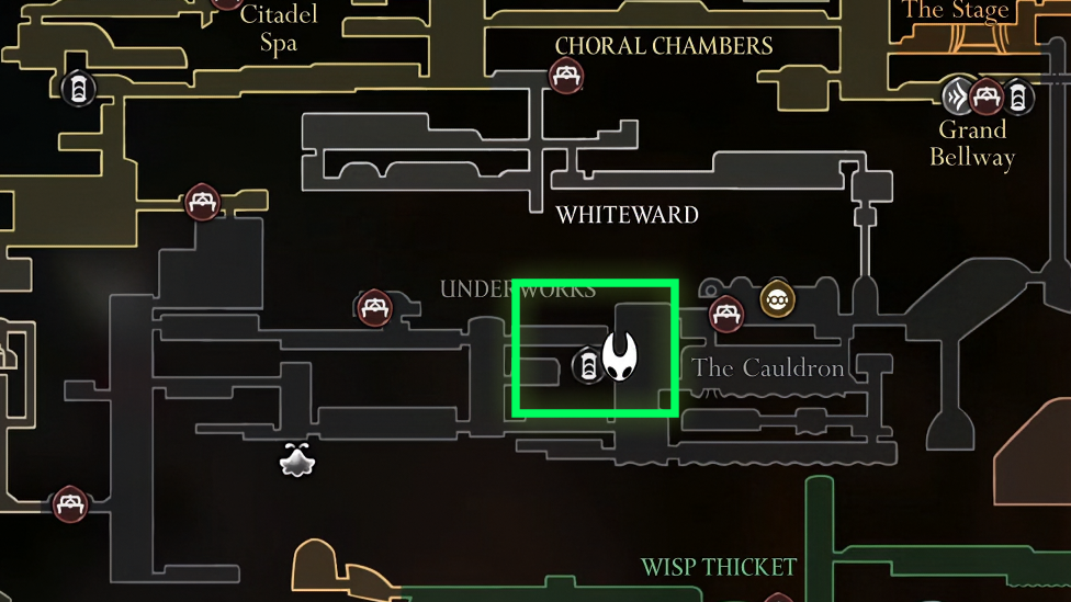 Underworks Ventrica Station Location