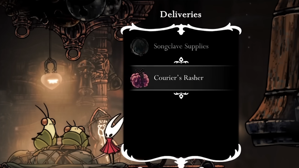 Starting the Courier's Ration Quest