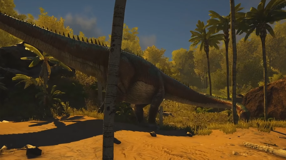 Diplodocus are Friendly Species so no Attack is Needed