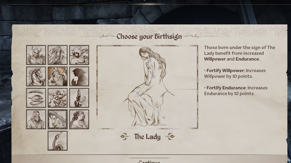 The Lady Birthsign