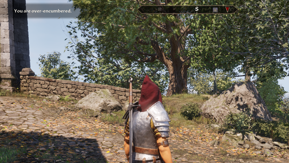 You Cannot Fast Travel When You are Over-Encumbered