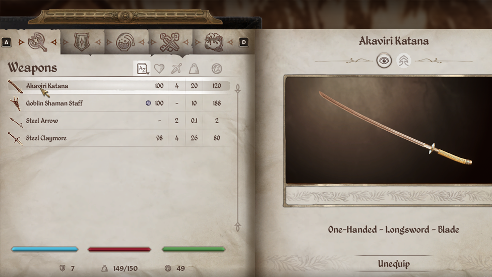 Akaviri Katana Details