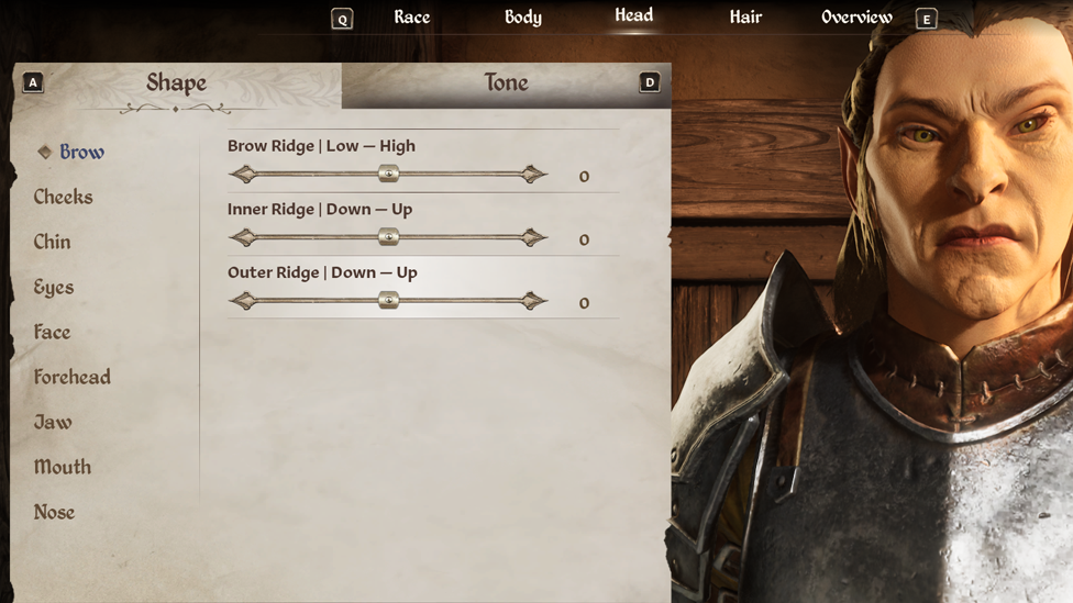 Changing the Appearance in Oblivion Remastered