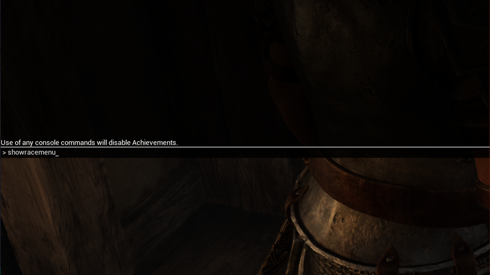 Place showracemenu in Console Command and the Character Edit Menu Will Appear