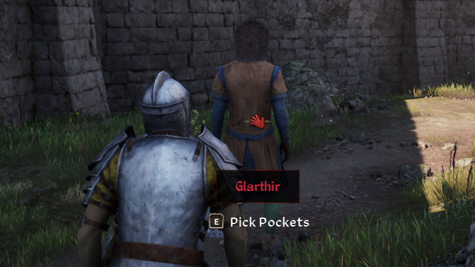 Pickpocketing in Oblivion Remastered