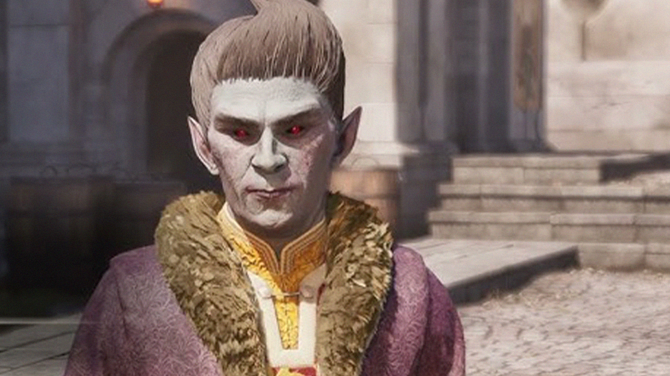 Fathis Ules and the Fence in Oblivion Remastered