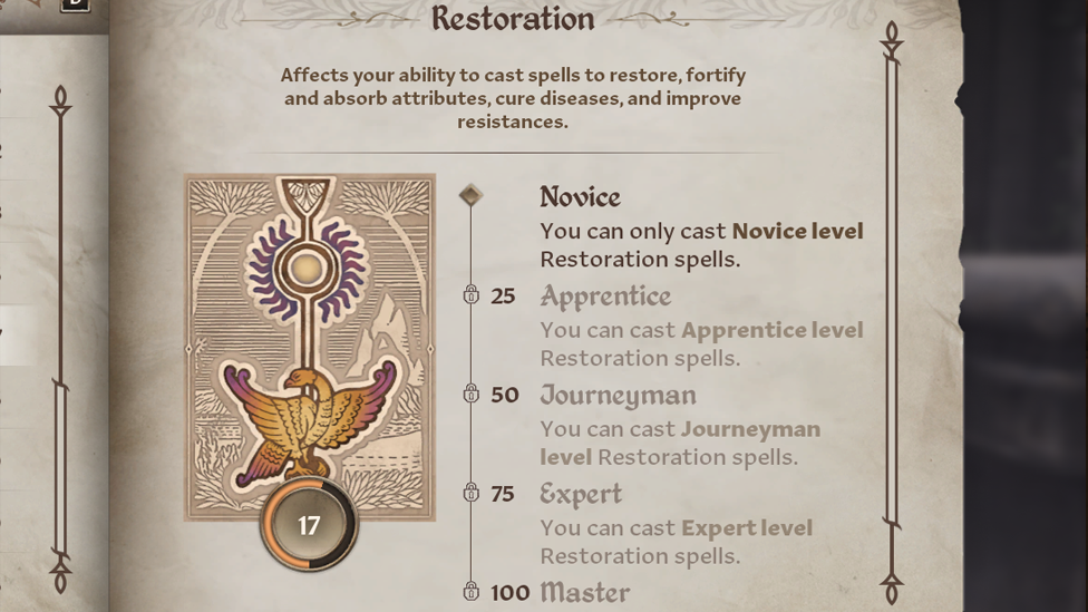 Restoration Spells in Oblivion Remastered