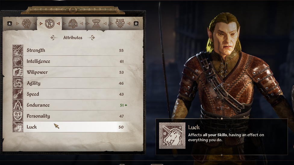 Luck in Oblivion Remastered