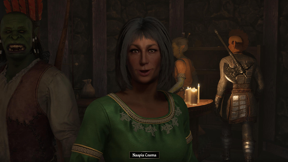 Naspia Cosma in Castle Cheydinhal