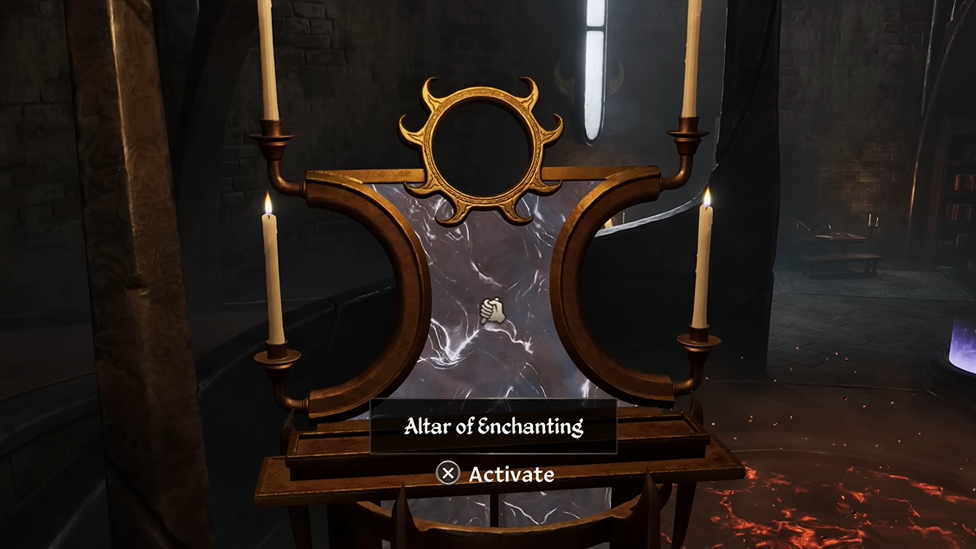 Altar of Enchanting in Oblivion Remastered