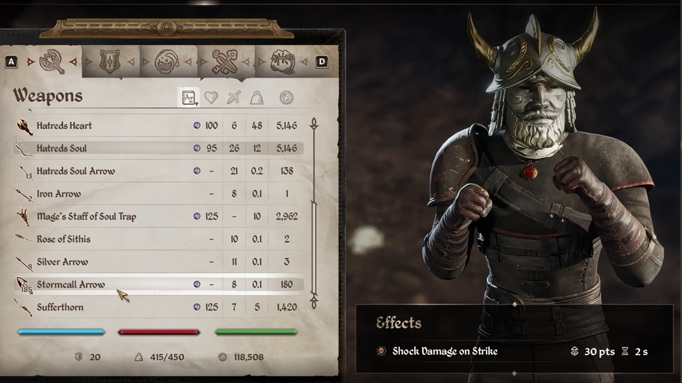 Get a Weapon With Elemental Damage