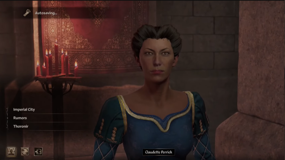 Buying Glow Dust From the Merchant in Imperial City