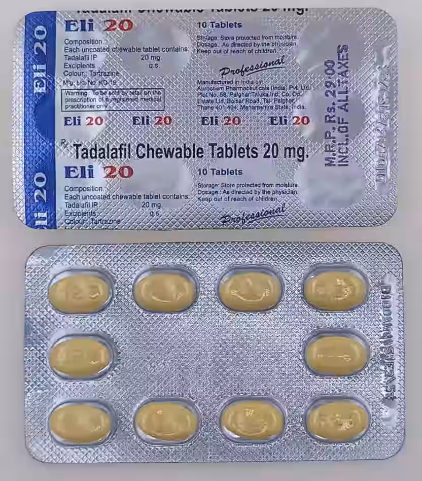 Eli tadalafil tablet