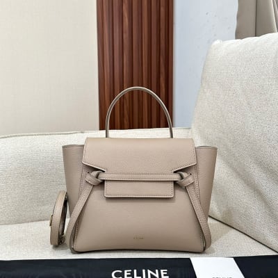 Celine Belt Nano Etaupe Ghw 