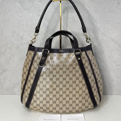 Gucci Totebag GG Supreme Patent Vernish 