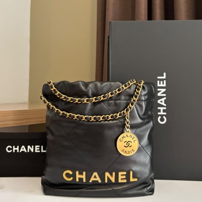 Chanel C22 Mini Black Ghw 