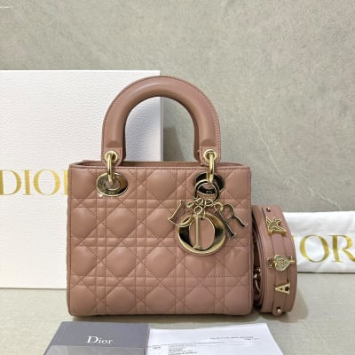 Dior Lady Dior Small Fard Lghw 