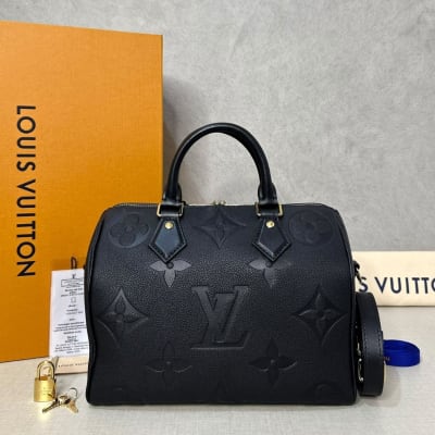 Louis Vuitton Bandou 25cm Empreinthe Black Ghw 
