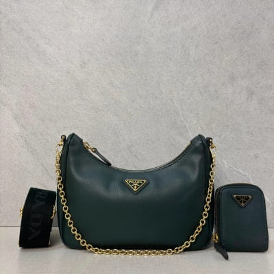 Prada Multipochette Re-Edition 2005 Green 