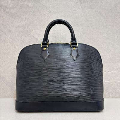 Louis Vuitton Alma PM Epileather Black Ghw 