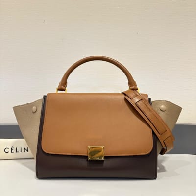 Celine Celine Trapez Totebag Brown 
