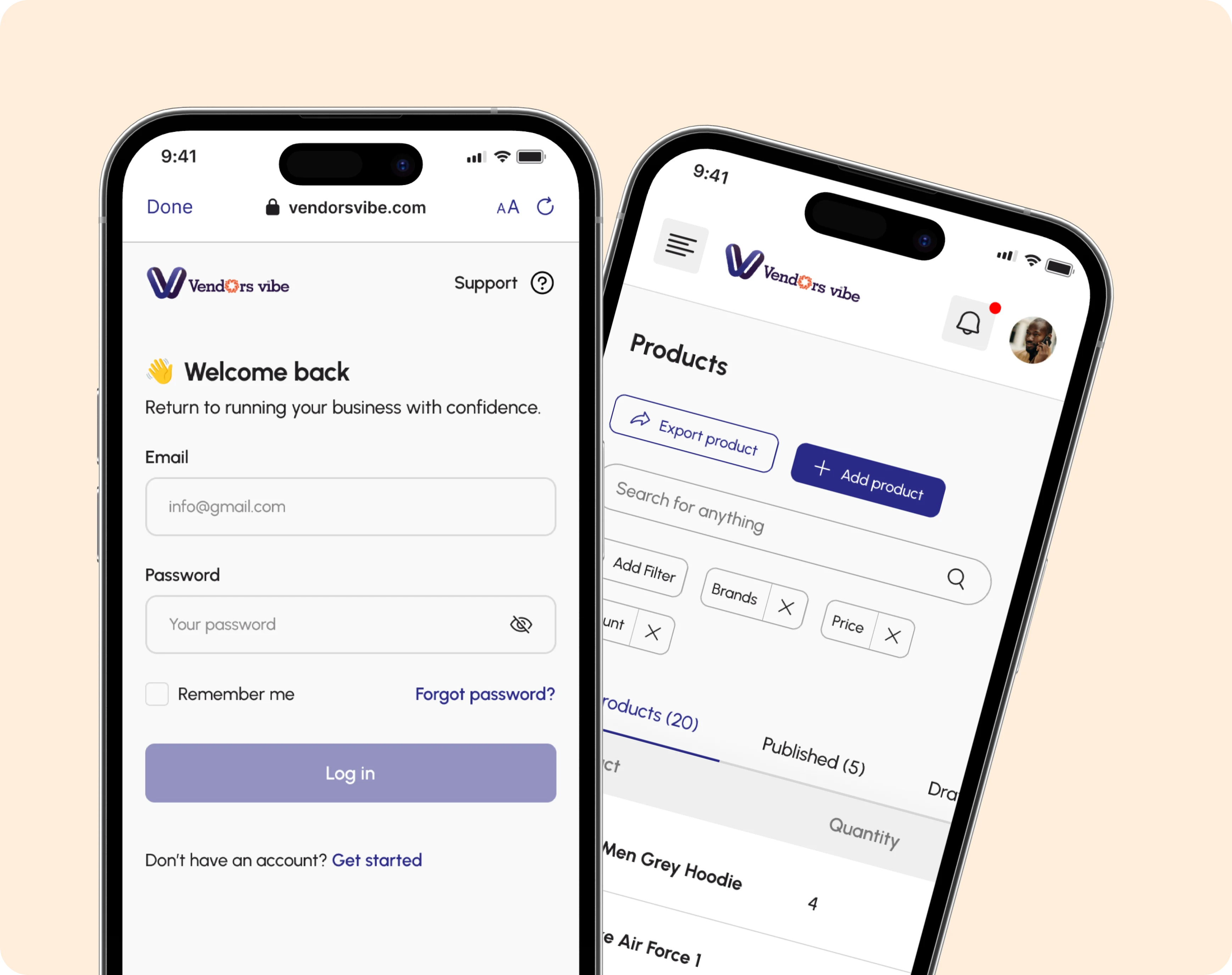 The Vendors App-hero-image