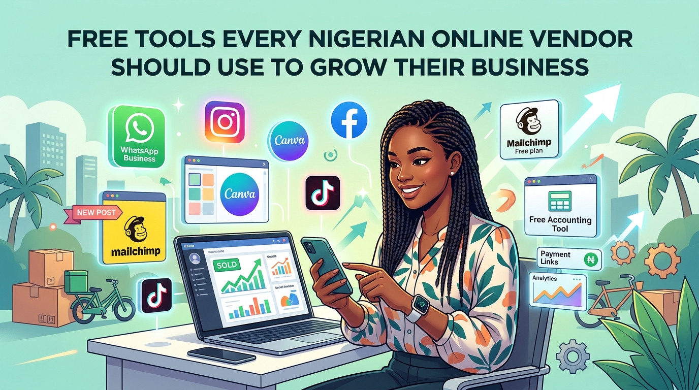 Free Tools Every Nigerian Online Vendor Should Use to Grow Their Business