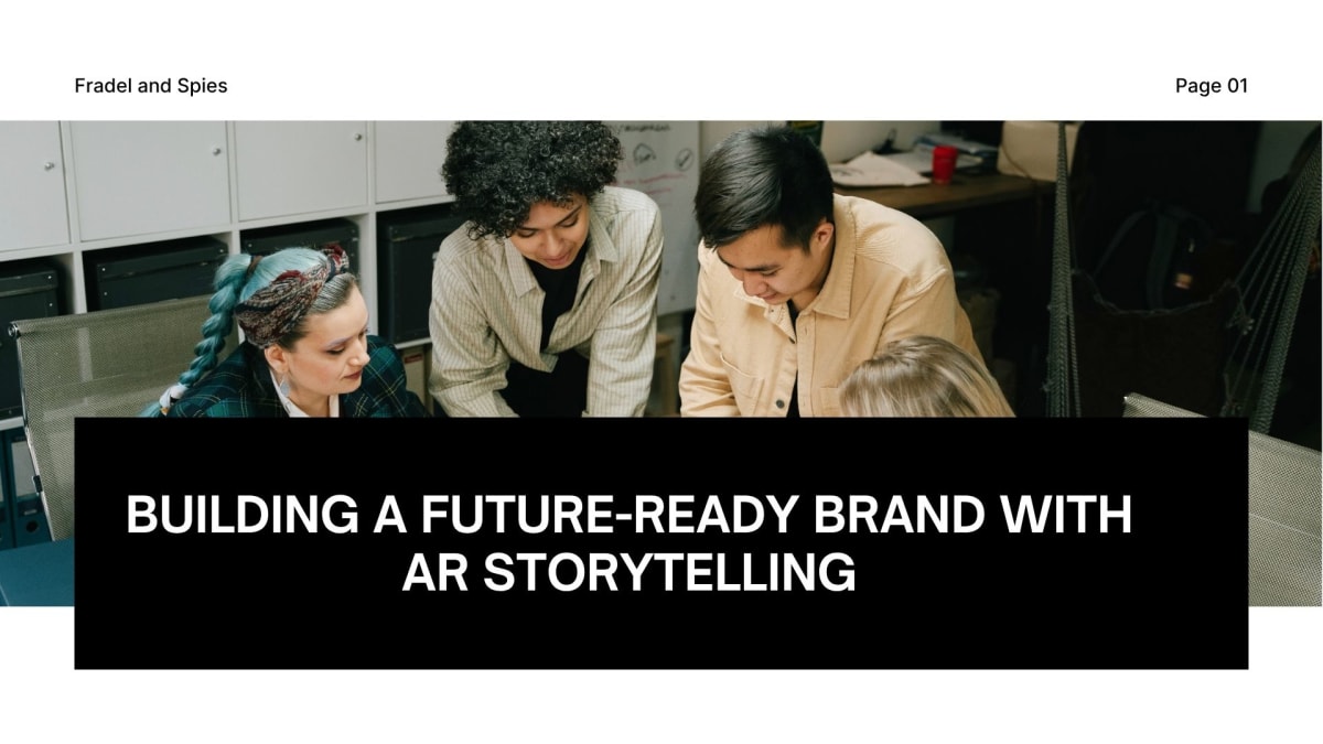 Building a Future-Ready Brand with AR Storytelling - The Journey of Visionora