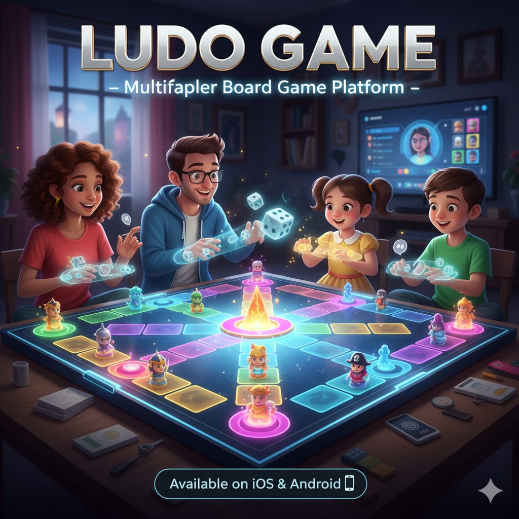 Ludo Game – Multiplayer Board Game Platform Portfolio Image 1