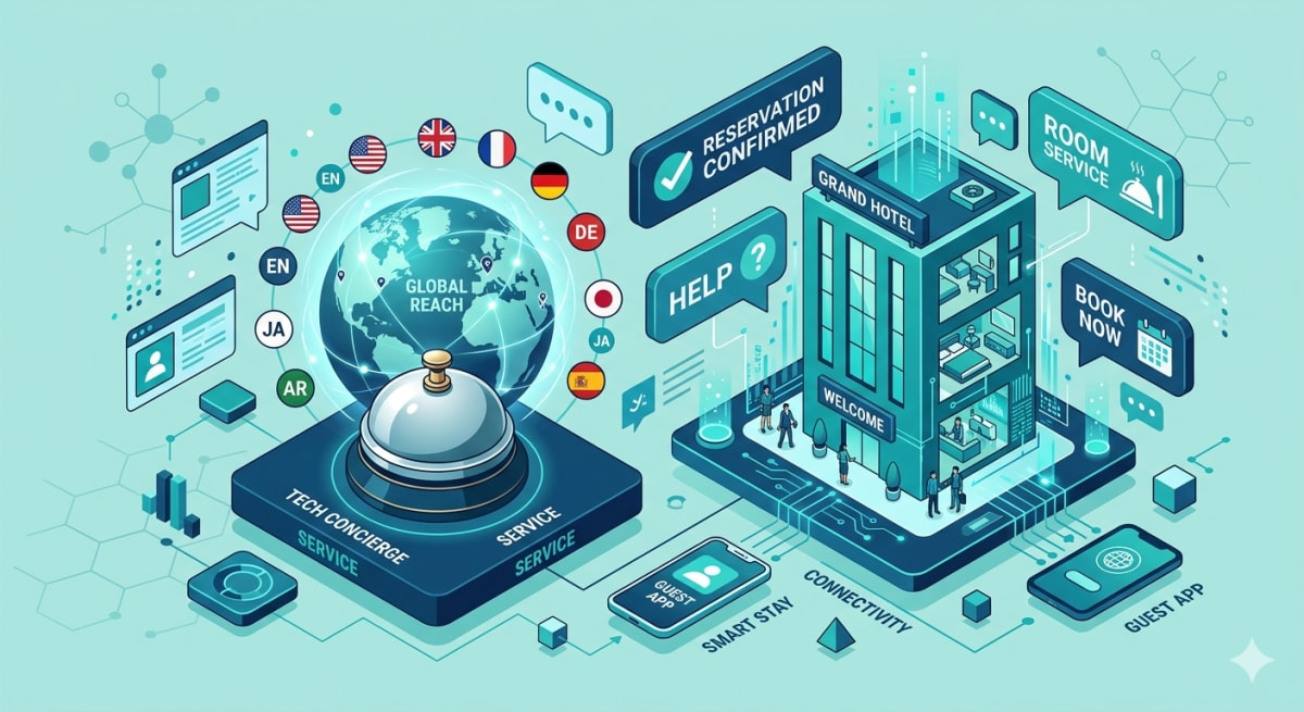 AI Concierge for Hotels: Redefining the Guest Experience Around the Clock