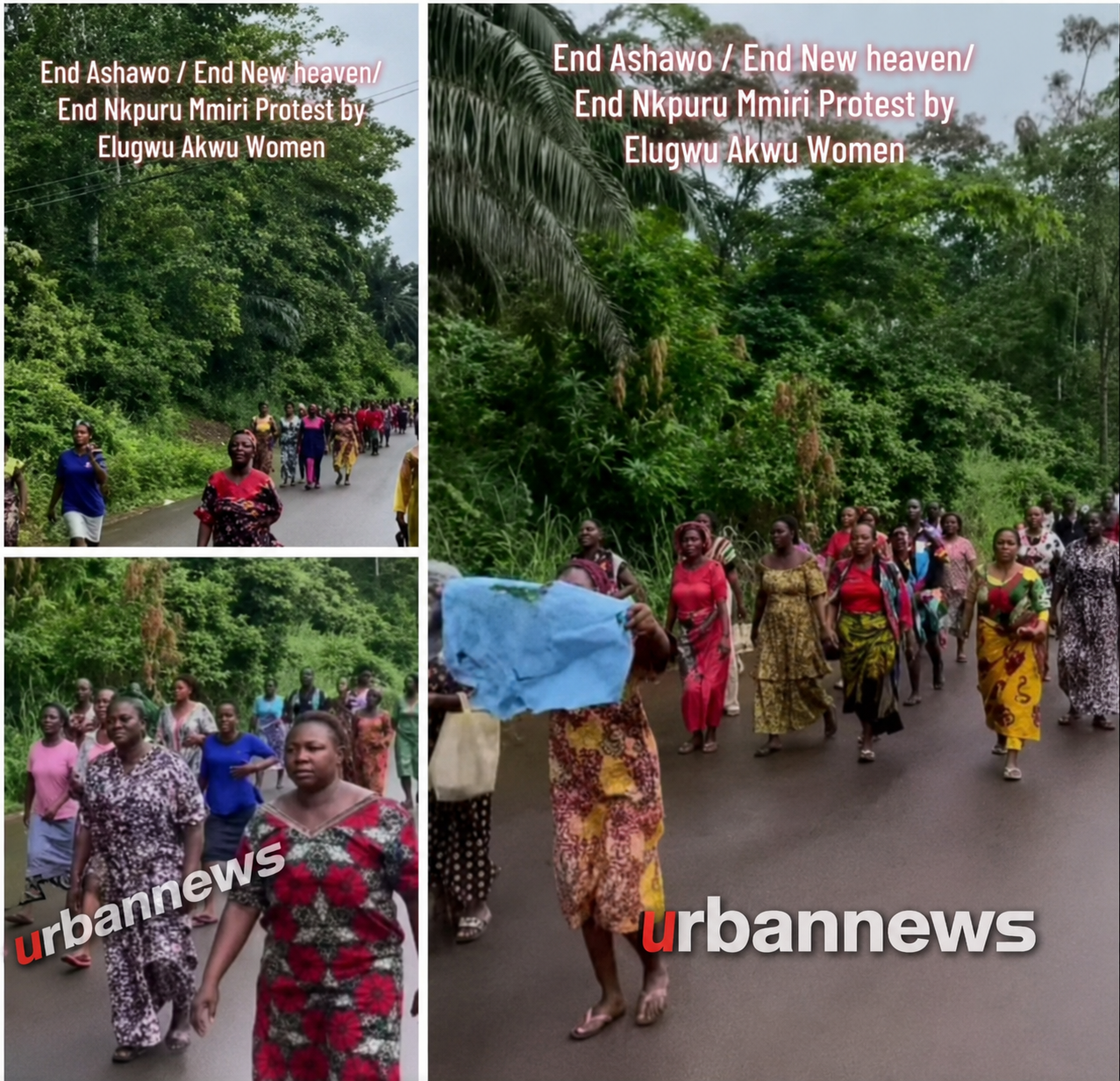 VIDEO: ‘Our Husbands Have Changed’ — Enugu Women Rally Against Sex Workers
