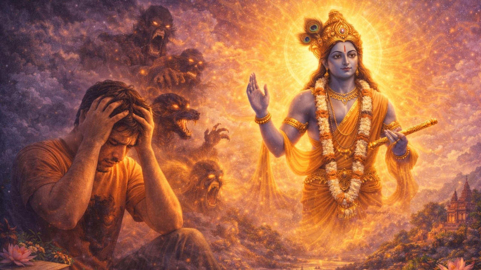 How Bhagavad Gita Removes Fear and Worry