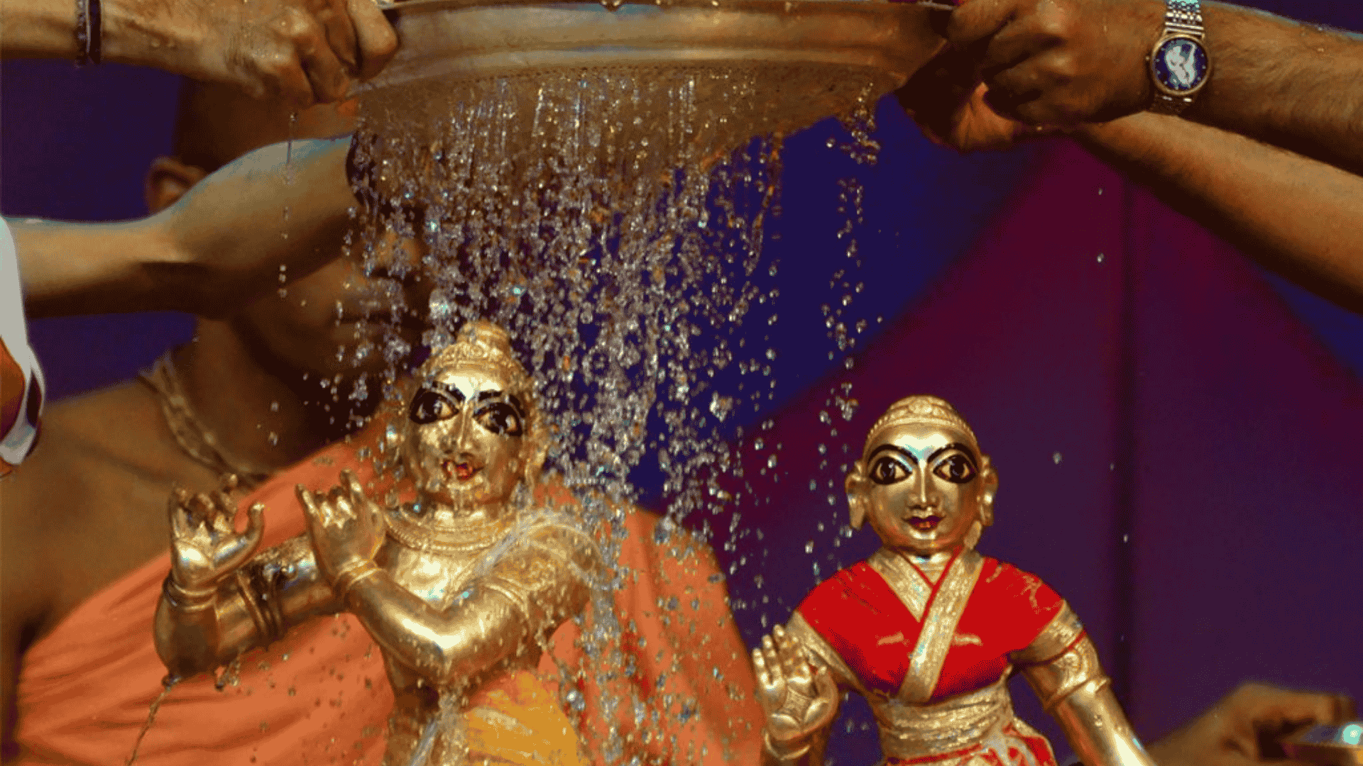 Janmashtami Abhishekam Seva at ISKCON: Offer Love to Shri Krishna