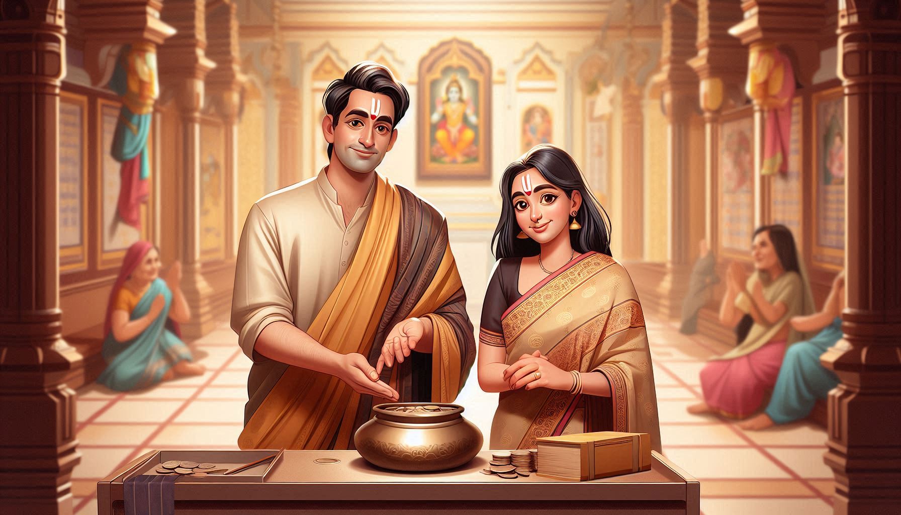 What Are the Benefits of Making Donations in Temples?