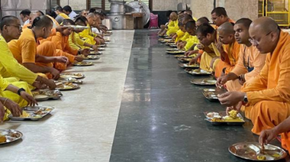 Sadhu Bhojan seva on Ekadashi 2024