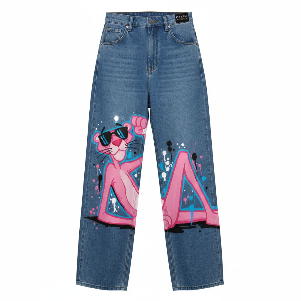 Cool Panther Denim Jeans
