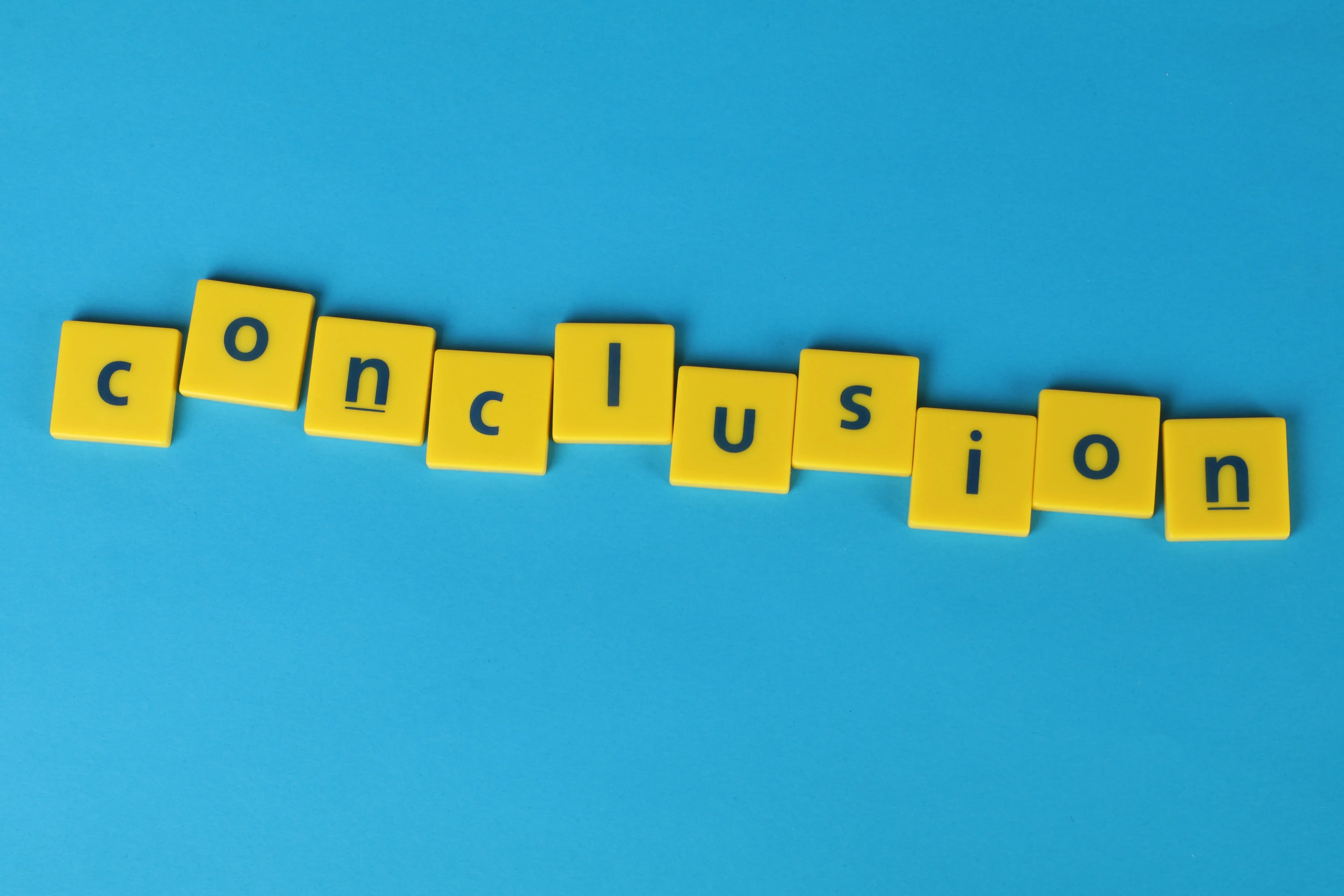 alphabet of conclusion