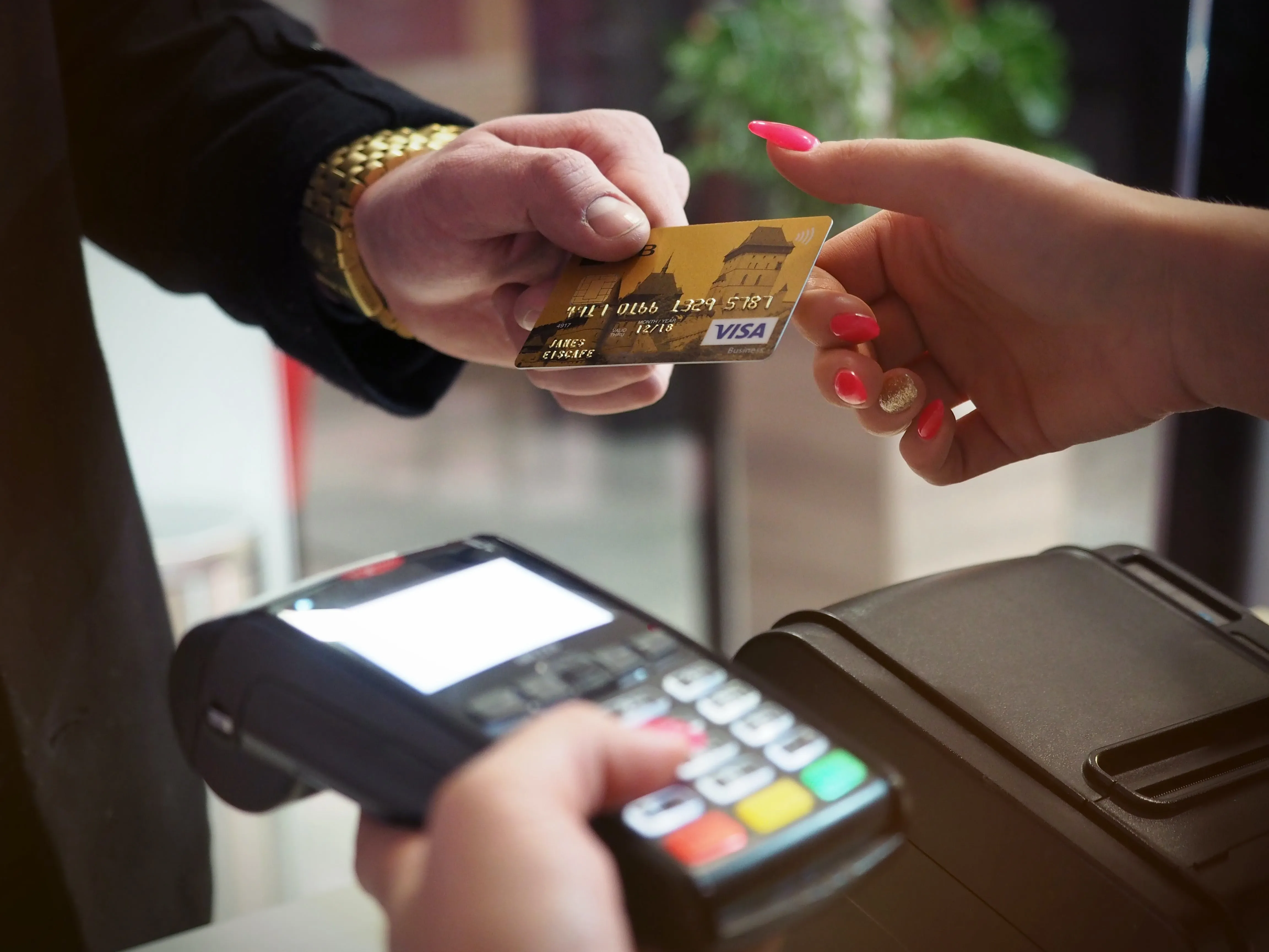 Cashless payment