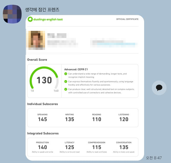 Duolingo · C1