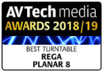 REGAPLANAR8 AVTech2018/2019 best turntable