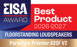 EISA Awards 2026-2027 Paradigm Premier 820F V2