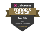 Rega naia AVforums editors