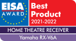 YAMAHA RX-V6A EISA HOME THEATRE RECEIVER 2021-2022
