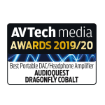 Audioquest DragonFly Cobalt AVTech-Award
