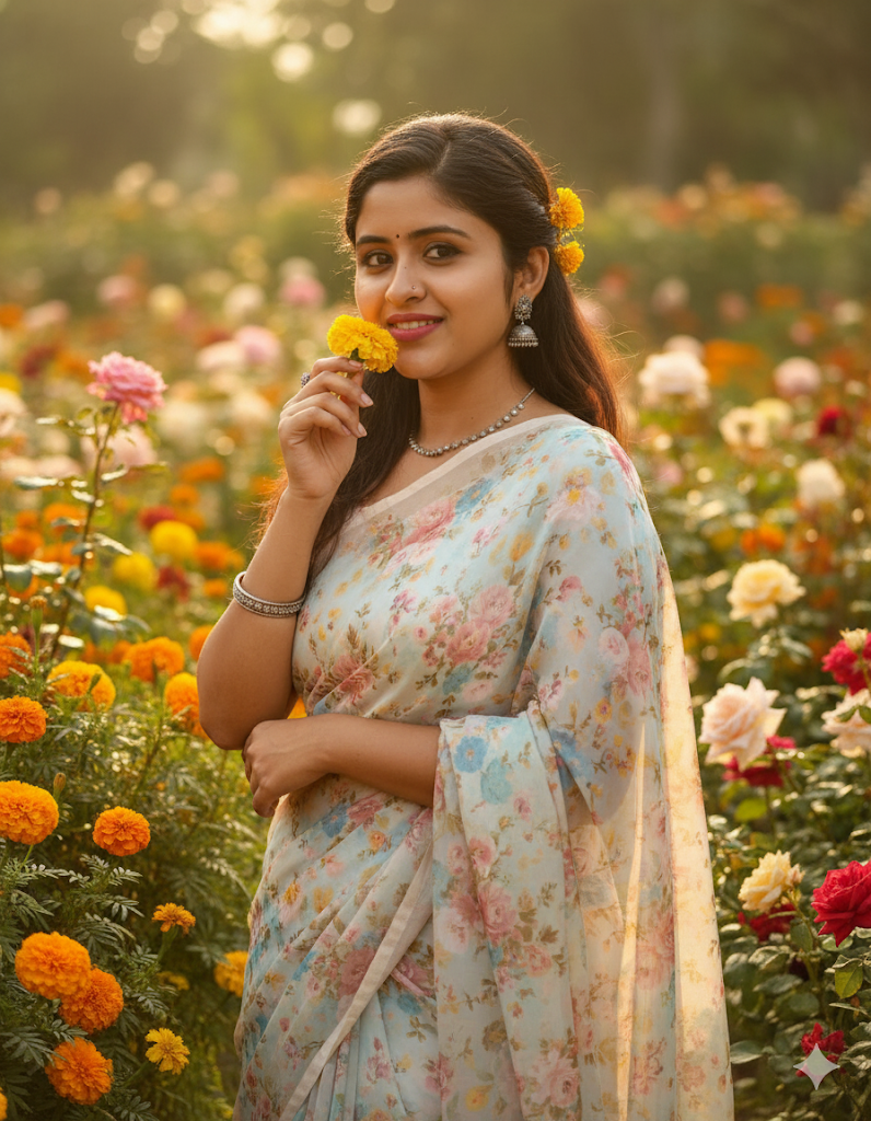 gemini prompts women,prompt seen saree,prompt for saree trend,diwali photo prompt,