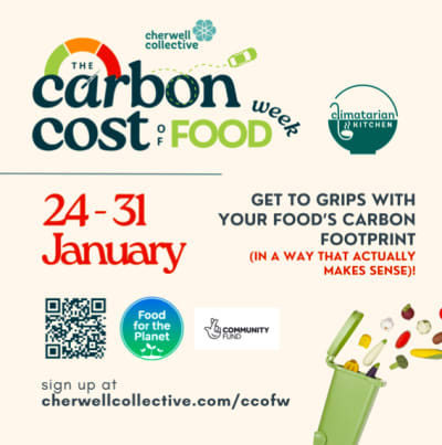 Good Food Oxfordshire Blog - Carbon Cost of Food Week